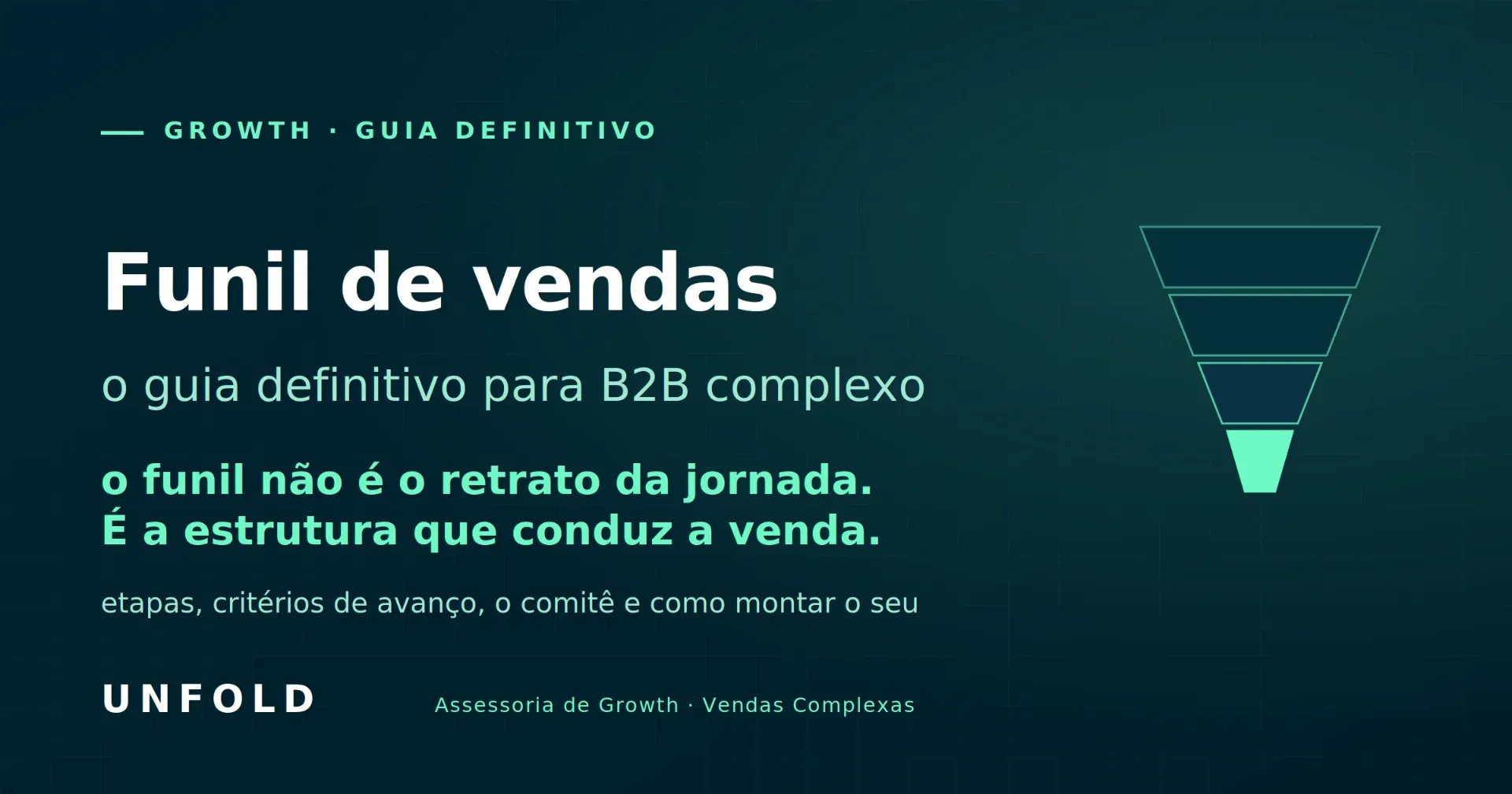 Funil de vendas: o guia definitivo para vendas complexas B2B