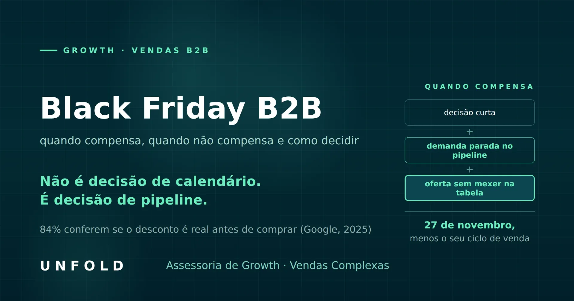 Black Friday B2B: quando compensa e quando não para empresas