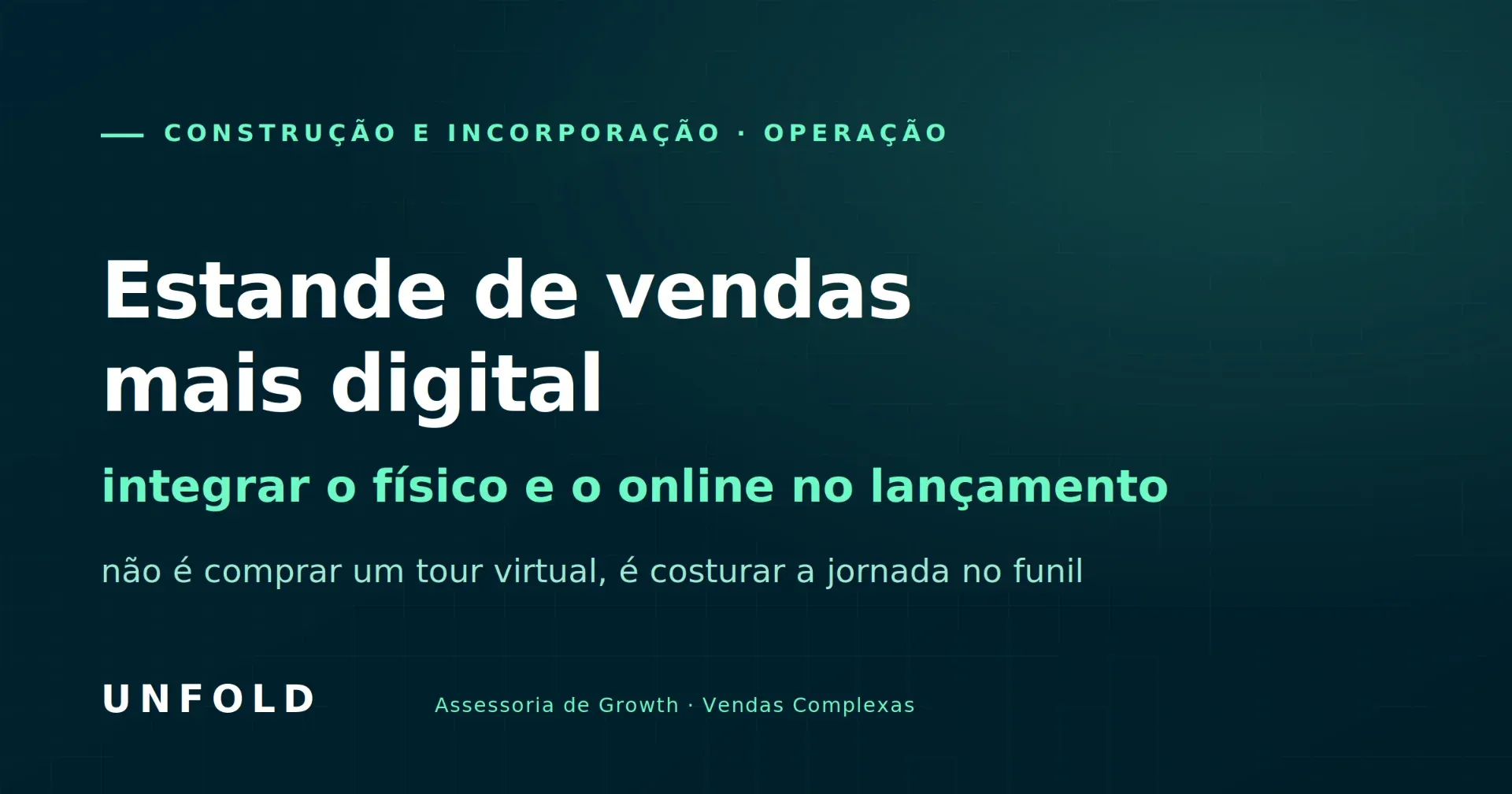Estande de vendas mais digital: como integrar o físico e o online no lançamento